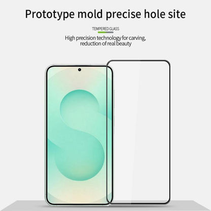 PINWUYO 9H 3D Full Screen Explosion-proof Tempered Glass Film, For Samsung Galaxy S26+ 5G Unlock, For Samsung Galaxy S26 Ultra 5G Unlock, For Samsung Galaxy S26 5G Unlock, For Samsung Galaxy A27 5G, For Samsung Galaxy S25 FE 5G, For Samsung Galaxy A17 ...
