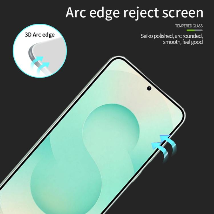 PINWUYO 9H 3D Full Screen Explosion-proof Tempered Glass Film, For Samsung Galaxy S26+ 5G Unlock, For Samsung Galaxy S26 Ultra 5G Unlock, For Samsung Galaxy S26 5G Unlock, For Samsung Galaxy A27 5G, For Samsung Galaxy S25 FE 5G, For Samsung Galaxy A17 ...