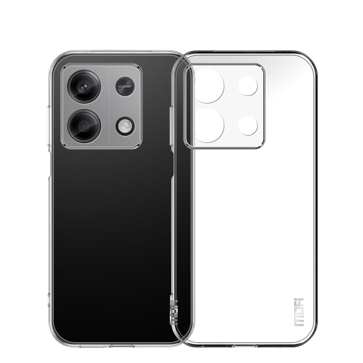 MOFI Ming Series Ultra-thin TPU Phone Case, For Xiaomi 15 Pro, For Xiaomi Redmi Note 14 5G, For Xiaomi Redmi Note 14 Pro+ 5G, For Xiaomi Redmi Note 14 Pro 5G, For Xiaomi Redmi 13, ForXiaomi Redmi Turbo 3, For Xiaomi Civi 4 Pro                          ...
