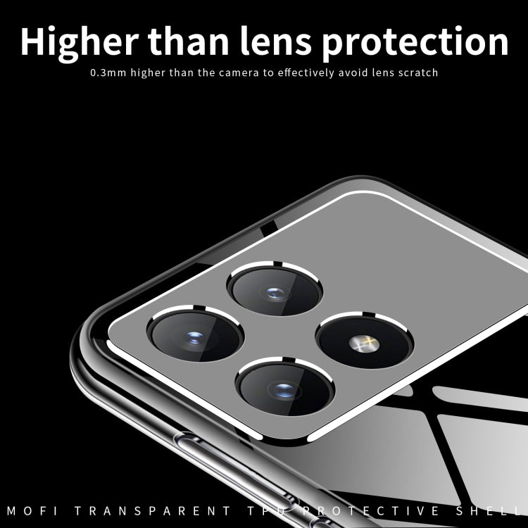 MOFI Ming Series Ultra-thin TPU Phone Case, For Xiaomi Redmi K70 / K70 Pro, For Xiaomi Redmi 12R / Note 12R
