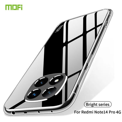 MOFI Ming Series Ultra-thin TPU Phone Case, For Redmi Note 14 Pro 4G, For Xiaomi 15 Pro, For Xiaomi Redmi Note 14 5G, For Xiaomi Redmi Note 14 Pro+ 5G, For Xiaomi Redmi Note 14 Pro 5G, For Xiaomi Redmi 13, ForXiaomi Redmi Turbo 3, For Xiaomi Civi 4 Pro...