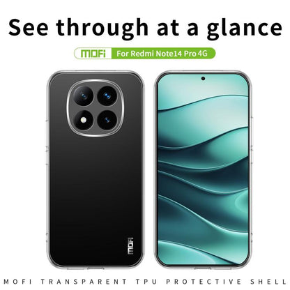 MOFI Ming Series Ultra-thin TPU Phone Case, For Redmi Note 14 Pro 4G, For Xiaomi 15 Pro, For Xiaomi Redmi Note 14 5G, For Xiaomi Redmi Note 14 Pro+ 5G, For Xiaomi Redmi Note 14 Pro 5G, For Xiaomi Redmi 13, ForXiaomi Redmi Turbo 3, For Xiaomi Civi 4 Pro...