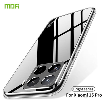 MOFI Ming Series Ultra-thin TPU Phone Case, For Xiaomi 15 Pro, For Xiaomi Redmi Note 14 5G, For Xiaomi Redmi Note 14 Pro+ 5G, For Xiaomi Redmi Note 14 Pro 5G, For Xiaomi Redmi 13, ForXiaomi Redmi Turbo 3, For Xiaomi Civi 4 Pro                          ...