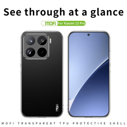 MOFI Ming Series Ultra-thin TPU Phone Case, For Xiaomi 15 Pro, For Xiaomi Redmi Note 14 5G, For Xiaomi Redmi Note 14 Pro+ 5G, For Xiaomi Redmi Note 14 Pro 5G, For Xiaomi Redmi 13, ForXiaomi Redmi Turbo 3, For Xiaomi Civi 4 Pro                          ...
