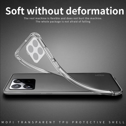 MOFI Ming Series Ultra-thin TPU Phone Case, For Xiaomi 15 Pro, For Xiaomi Redmi Note 14 5G, For Xiaomi Redmi Note 14 Pro+ 5G, For Xiaomi Redmi Note 14 Pro 5G, For Xiaomi Redmi 13, ForXiaomi Redmi Turbo 3, For Xiaomi Civi 4 Pro                          ...