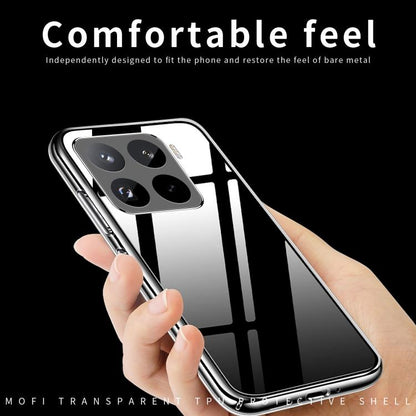 MOFI Ming Series Ultra-thin TPU Phone Case, For Xiaomi 15 Pro, For Xiaomi Redmi Note 14 5G, For Xiaomi Redmi Note 14 Pro+ 5G, For Xiaomi Redmi Note 14 Pro 5G, For Xiaomi Redmi 13, ForXiaomi Redmi Turbo 3, For Xiaomi Civi 4 Pro                          ...