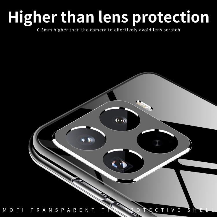 MOFI Ming Series Ultra-thin TPU Phone Case, For Xiaomi 15 Pro, For Xiaomi Redmi Note 14 5G, For Xiaomi Redmi Note 14 Pro+ 5G, For Xiaomi Redmi Note 14 Pro 5G, For Xiaomi Redmi 13, ForXiaomi Redmi Turbo 3, For Xiaomi Civi 4 Pro                          ...
