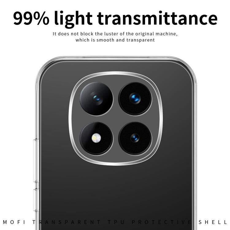 MOFI Ming Series Ultra-thin TPU Phone Case, For Redmi Note 15 Pro+ 5G Global 163.3mm, For Redmi Note 15 4G / 5G Global 164mm, For Redmi K90 Pro Max / Poco F8 Ultra, For Xiaomi Redmi K90, For Xiaomi Poco F8 Pro, For Redmi 15 5G Global / 15 4G SEA 169.5m...