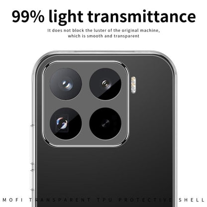 MOFI Ming Series Ultra-thin TPU Phone Case, For Xiaomi 17T, For Redmi Turbo 5 Max / Poco X8 Pro Max 5G, For Redmi Note 15 Pro+ 5G Global 163.3mm, For Redmi Note 15 4G / 5G Global 164mm, For Xiaomi 17 Ultra, For Redmi K90 Pro Max / Poco F8 Ultra        ...