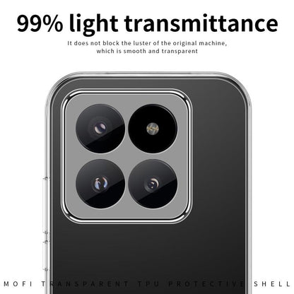 MOFI Ming Series Ultra-thin TPU Phone Case, For Xiaomi 17 Max, For Xiaomi 17T Pro, For Xiaomi 17T, For Xiaomi 17 Ultra, For Xiaomi 17 Pro Max, For Redmi Note 15 Pro 5G Global 163.6mm, For Redmi Note 15 Pro 4G Global 163.2mm, For Xiaomi 17 Pro          ...