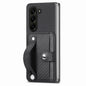 Wristband Kickstand Card Wallet Back Cover Phone Case, For Galaxy Z Fold8 Ultra 5G, For Galaxy Z Fold7 5G, For SGalaxy Z Fold6, For Galaxy Z Fold5