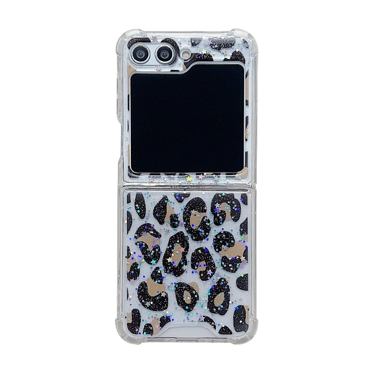 Leopard Glitter Sequins TPU Phone Case