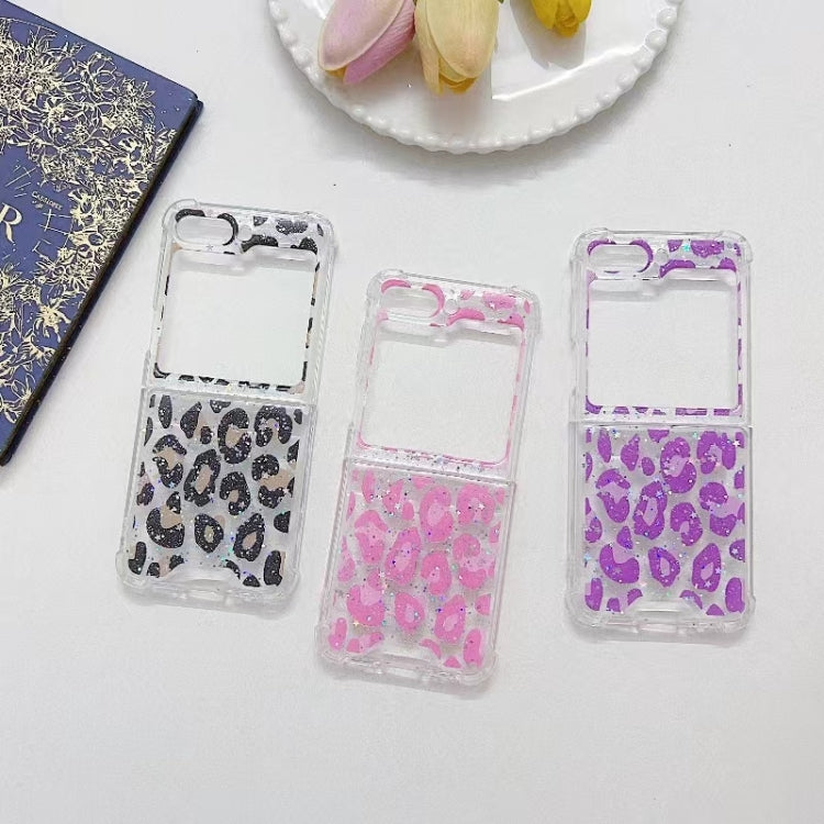 Leopard Glitter Sequins TPU Phone Case