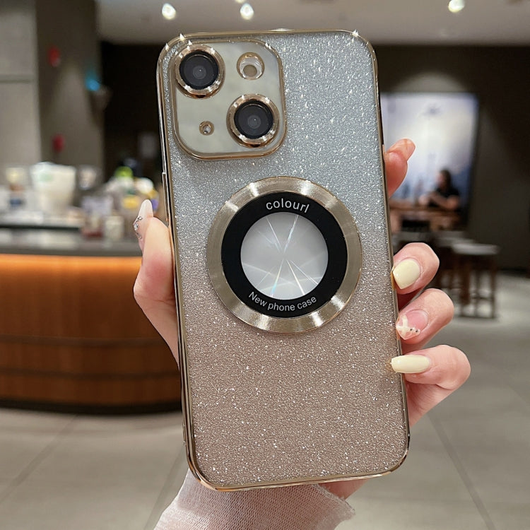 Gradient Glitter Electroplating MagSafe TPU Phone Case, For iPhone 14, For iPhone 14 Pro, For iPhone 14 Pro Max