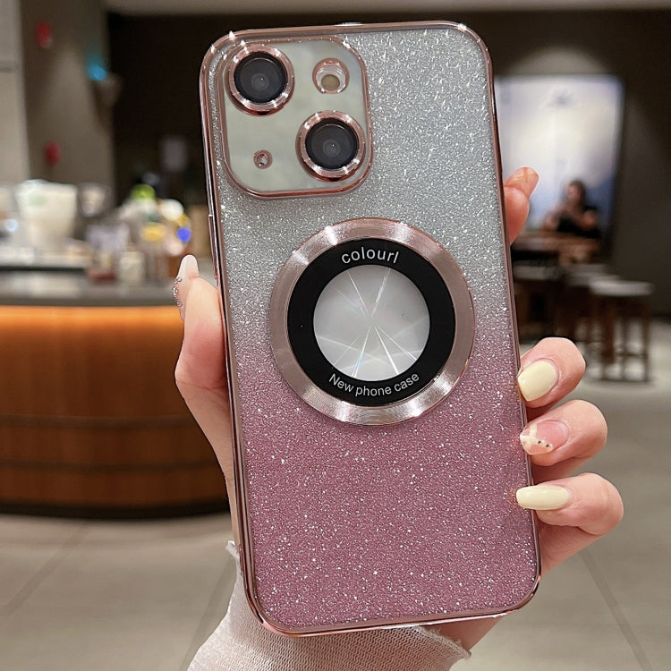Gradient Glitter Electroplating MagSafe TPU Phone Case, For iPhone 14, For iPhone 14 Pro, For iPhone 14 Pro Max