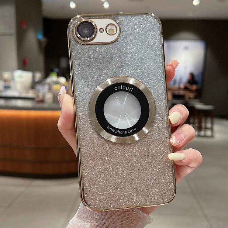 Gradient Glitter Electroplating MagSafe TPU Phone Case, For iPhone 17e / 16e, For iPhone 17 Pro Max, For iPhone 17 Pro