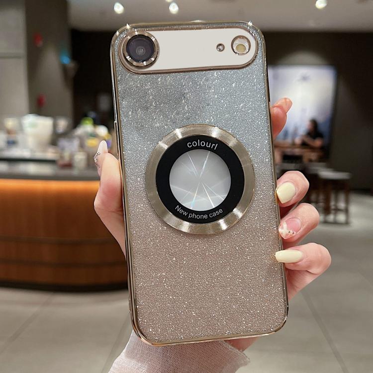 Gradient Glitter Electroplating MagSafe TPU Phone Case, For iPhone 17, For iPhone Air, For iPhone 16 Pro Max
