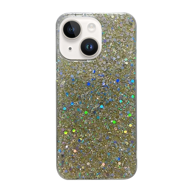 Glitter Sequins Epoxy TPU Phone Case, For iPhone 15 Pro, For iPhone 15 Plus, For iPhone 15