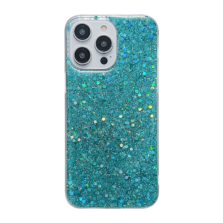 Glitter Sequins Epoxy TPU Phone Case, For iPhone 15 Pro, For iPhone 15 Plus, For iPhone 15