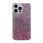 Glitter Sequins Epoxy TPU Phone Case, For iPhone 16 Plus, For iPhone 16, For iPhone 15 Pro Max