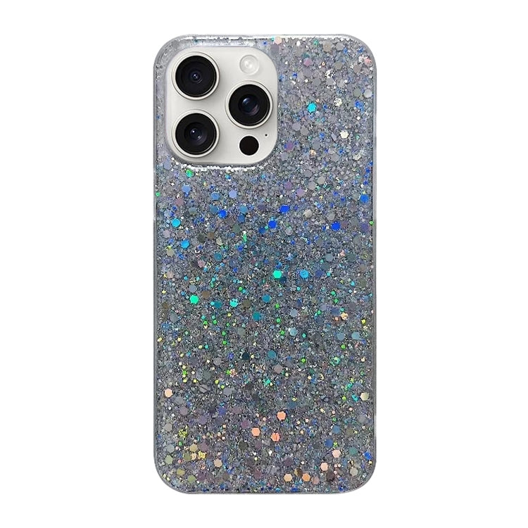 Glitter Sequins Epoxy TPU Phone Case, For iPhone 17e / 16e, For iPhone 16 Pro Max, For iPhone 16 Pro