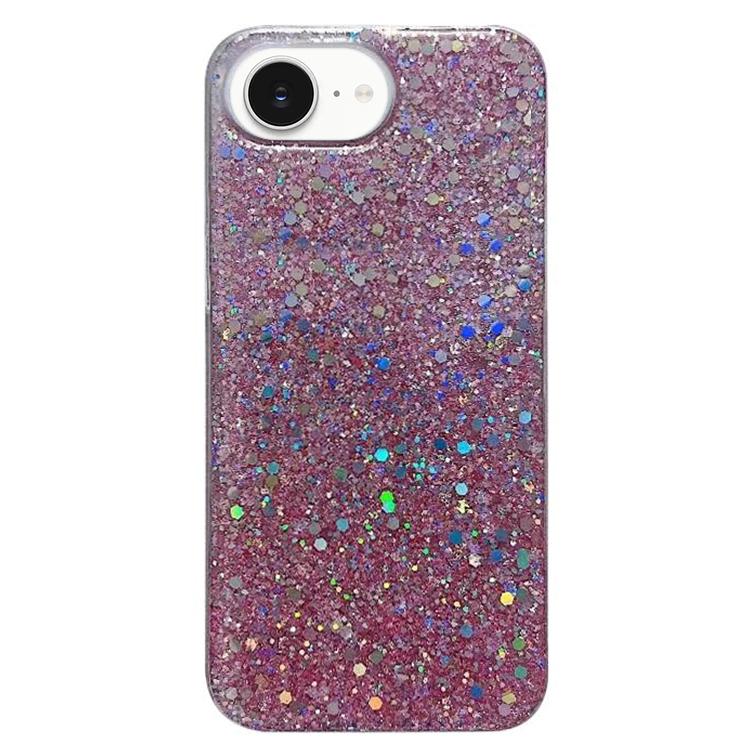 Glitter Sequins Epoxy TPU Phone Case, For iPhone 17e / 16e, For iPhone 16 Pro Max, For iPhone 16 Pro