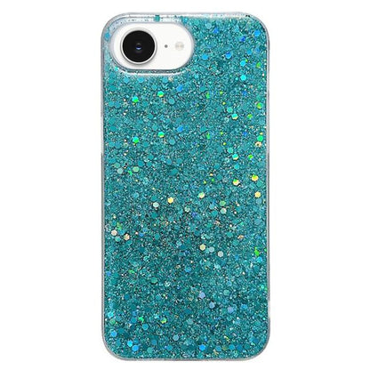 Glitter Sequins Epoxy TPU Phone Case, For iPhone 17e / 16e, For iPhone 16 Pro Max, For iPhone 16 Pro