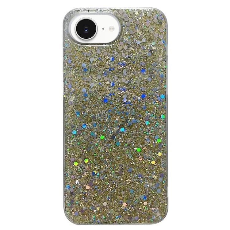 Glitter Sequins Epoxy TPU Phone Case, For iPhone 17e / 16e, For iPhone 16 Pro Max, For iPhone 16 Pro