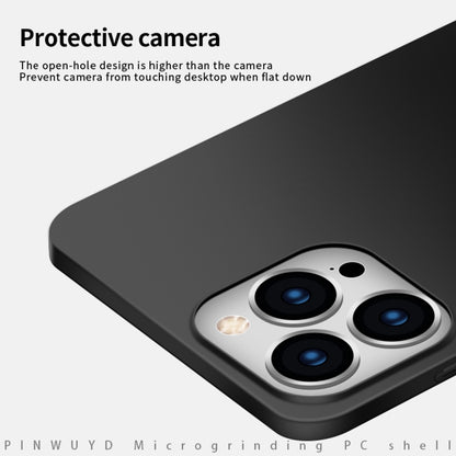 PINWUYO Micro-Frosted PC Ultra-thin Hard Phone Case with Magsafe Magnetic Ring, For iPhone 15 Pro Max, For iPhone 15 Pro, For iPhone 15 Plus, For iPhone 15
