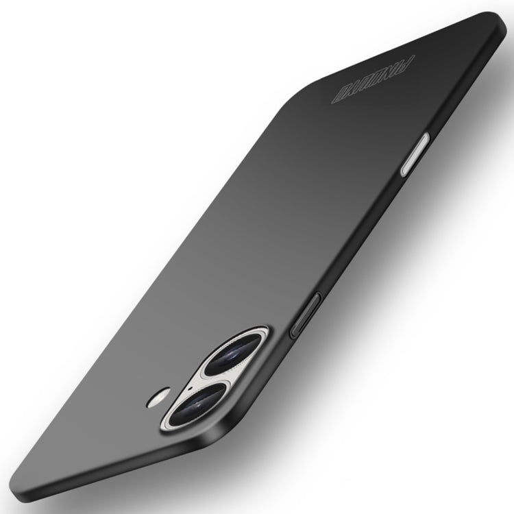 PINWUYO Micro-Frosted PC Ultra-thin Hard Phone Case with Magsafe Magnetic Ring, For iPhone 16 Pro Max, For iPhone 16 Pro, For iPhone 16 Plus, For iPhone 16
