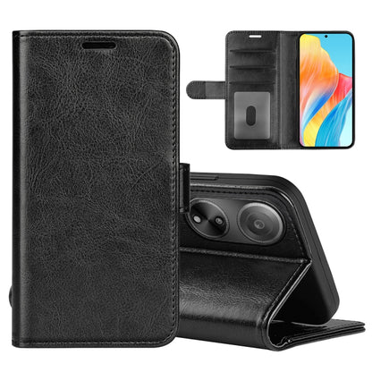 R64 Texture Horizontal Flip Leather Phone Case, Series 1