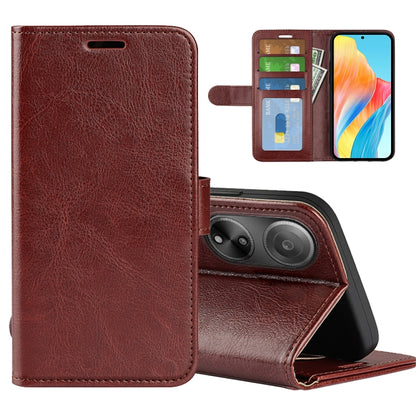 R64 Texture Horizontal Flip Leather Phone Case, Series 1