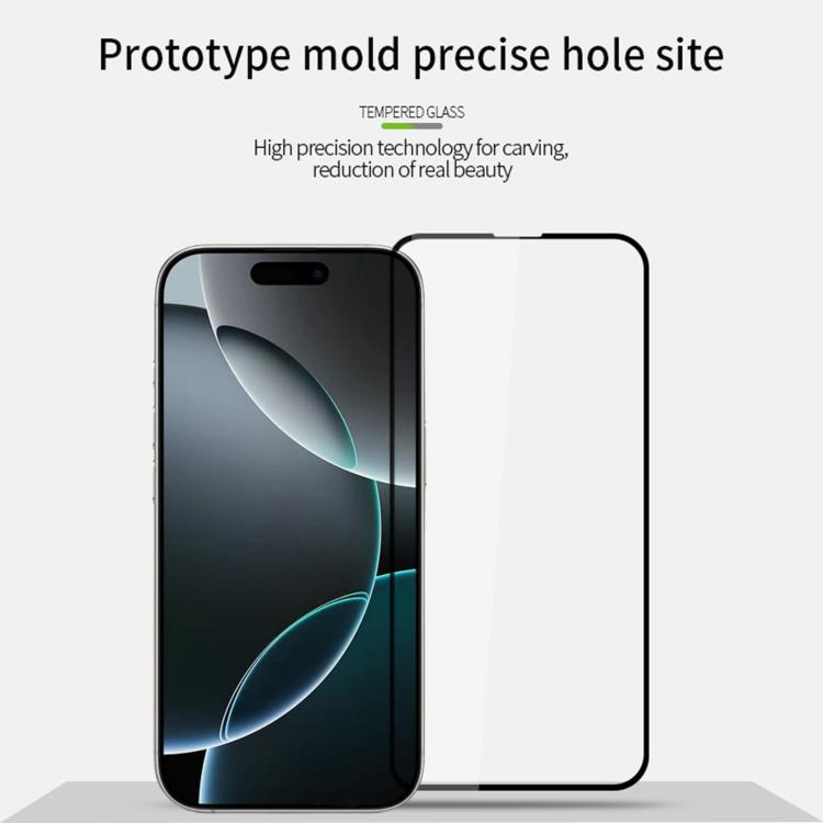 PINWUYO 9H 2.5D Full Screen Tempered Glass Film, For iPhone 17 Pro Max, For iPhone 17 Pro, For iPhone 17, For iPhone Air, For iPhone 16e, For iPhone 16 Pro Max, For iPhone 16 Pro, For iPhone 16 Plus, For iPhone 16, For iPhone 15 Pro Max, For iPhone 15 ...