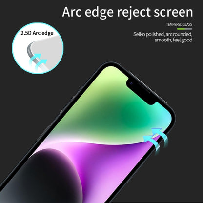 MOFI 9H 2.5D Full Screen Tempered Glass Film, For iPhone 17e / 16e, For iPhone 17 Pro Max, For iPhone 17 Pro, For iPhone 17, For iPhone  Air, For iPhone 16 Pro Max, For iPhone 16 Pro, For iPhone 16 Plus, For iPhone 16, For iPhone 15 Pro Max            ...