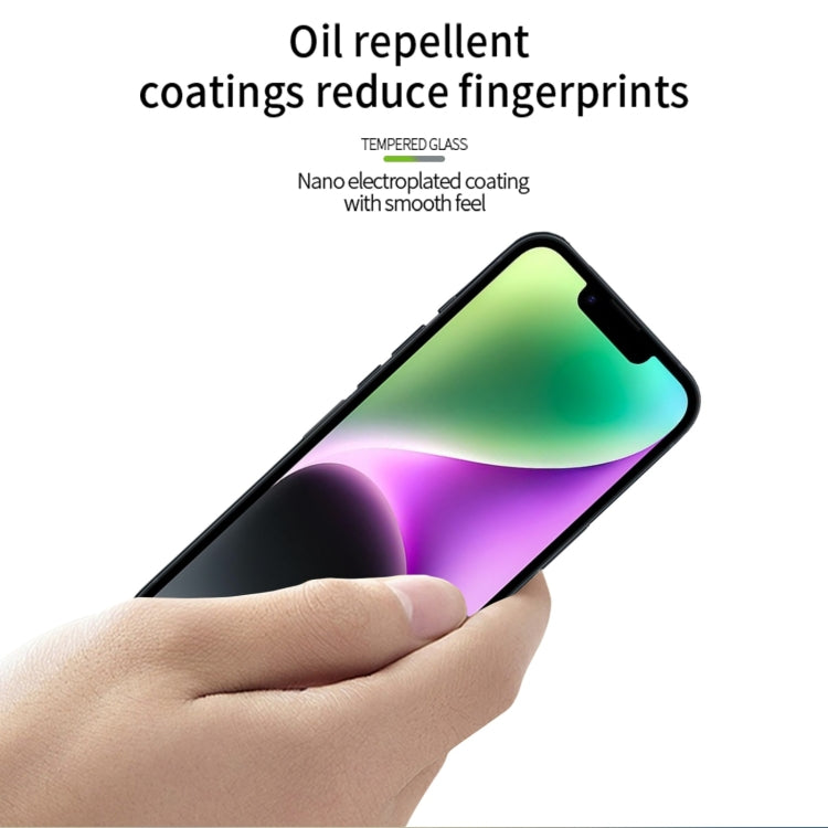 MOFI 9H 2.5D Full Screen Tempered Glass Film, For iPhone 17e / 16e, For iPhone 17 Pro Max, For iPhone 17 Pro, For iPhone 17, For iPhone  Air, For iPhone 16 Pro Max, For iPhone 16 Pro, For iPhone 16 Plus, For iPhone 16, For iPhone 15 Pro Max            ...