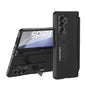 Integrated Folding Hinge Leather Phone Case, No Pen, For Samsung Galaxy Z Fold6, For  Samsung Galaxy Z Fold5 5G
