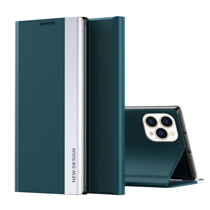 Side Electroplated Adsorption Leather Phone Case