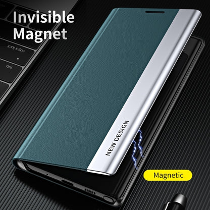 Side Electroplated Adsorption Leather Phone Case, For iPhone 18 Pro / 17 Pro, For iPhone 18 Pro Max / 17 Pro Max, For iPhone 17e / 16e