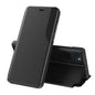 Side Display Flip Leather Phone Case, For iPhone 15