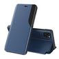 Side Display Flip Leather Phone Case, For iPhone 15