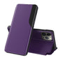 Side Display Flip Leather Phone Case