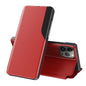 Side Display Flip Leather Phone Case, For iPhone Air, For iPhone 16 Pro Max, For iPhone 16 Pro, For iPhone 16 Plus