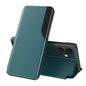 Side Display Flip Leather Phone Case