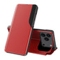 Side Display Flip Leather Phone Case, For iPhone 17e / 16e, For iPhone 17 Pro Max, For iPhone 17 Pro, For iPhone 17
