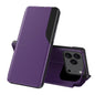 Side Display Flip Leather Phone Case, For iPhone 17e / 16e, For iPhone 17 Pro Max, For iPhone 17 Pro, For iPhone 17