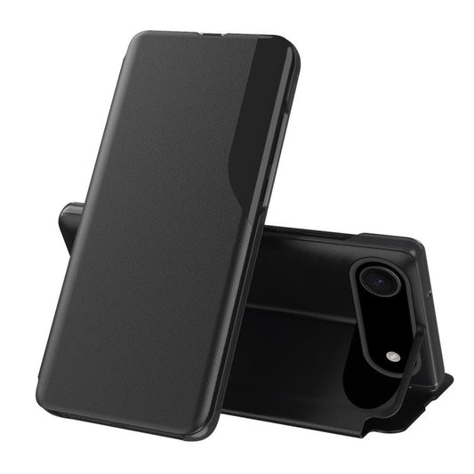 Side Display Flip Leather Phone Case, For iPhone Air, For iPhone 16 Pro Max, For iPhone 16 Pro, For iPhone 16 Plus