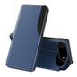 Side Display Flip Leather Phone Case, For iPhone Air, For iPhone 16 Pro Max, For iPhone 16 Pro, For iPhone 16 Plus