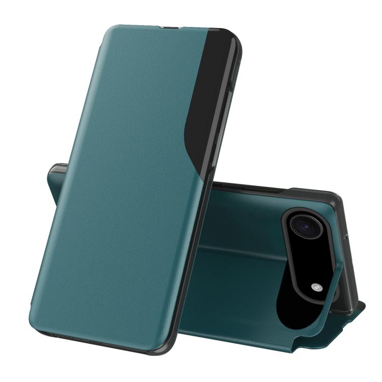 Side Display Flip Leather Phone Case, For iPhone Air, For iPhone 16 Pro Max, For iPhone 16 Pro, For iPhone 16 Plus