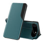 Side Display Flip Leather Phone Case, For iPhone Air, For iPhone 16 Pro Max, For iPhone 16 Pro, For iPhone 16 Plus