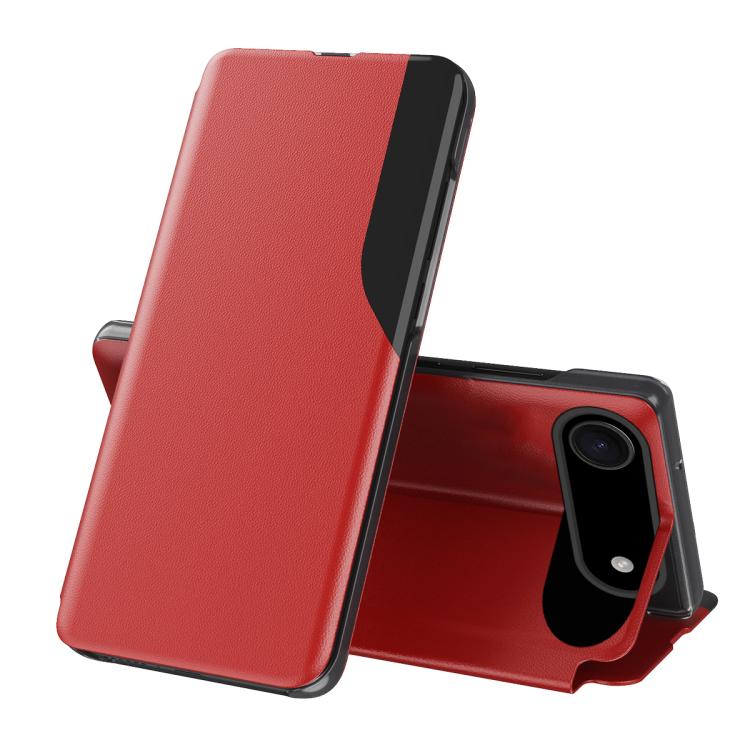 Side Display Flip Leather Phone Case, For iPhone Air, For iPhone 16 Pro Max, For iPhone 16 Pro, For iPhone 16 Plus
